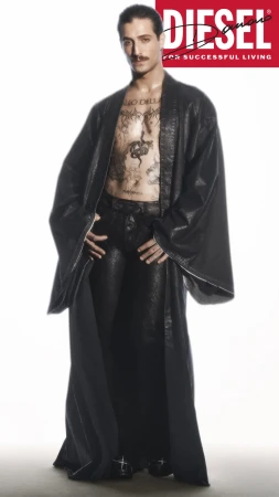 Diesel x Damiano David Fall 2024 Ad Campaign