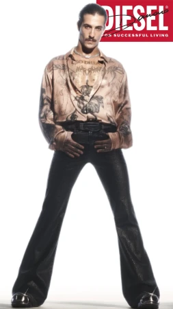 Diesel x Damiano David Fall 2024 Ad Campaign