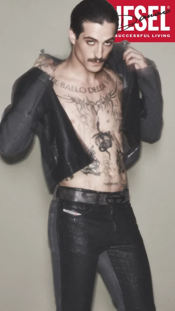 Diesel x Damiano David Fall 2024 Ad Campaign