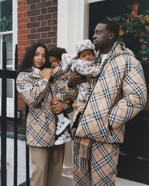 'Wrapped in Burberry' Holiday 2024 Ad Campaign