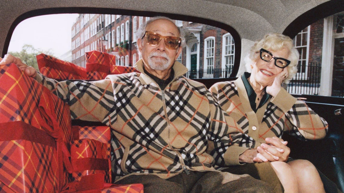 'Wrapped in Burberry' Holiday 2024 Ad Campaign