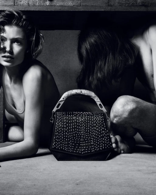 Kantha Blueprint Bag Fall 2024 Ad Campaign