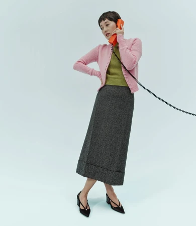 Miuccia Prada and Raf Simons