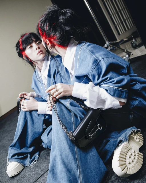 'Horsebit 1955 bag' 2023 Ad Campaign