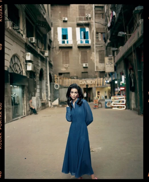 Nora in downtown Cairo
