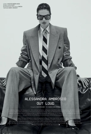 ALESSANDRA AMBROSIO OUT LOUD