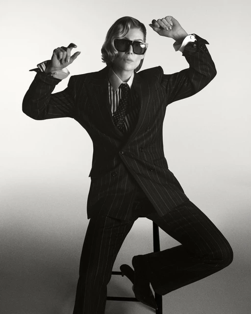 The Power Play Of Rosamund Pike