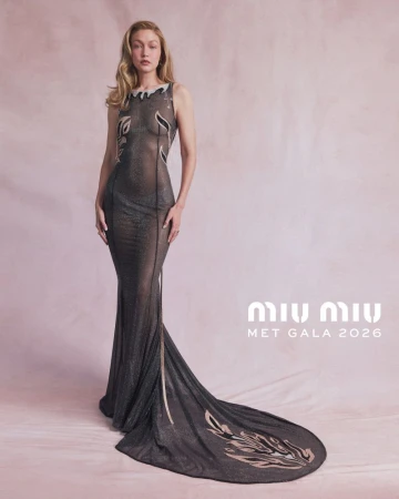 Miu Miu MET GALA featuring Gigi Hadid