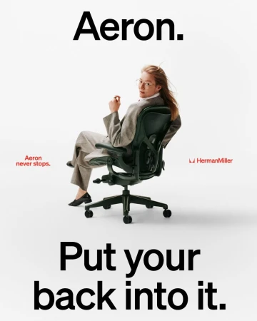 Herman Miller : Aeron Never Stops