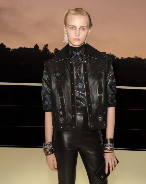 At the Hermes show