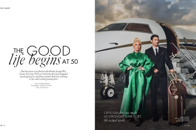 ELLE Baltic: The Good Life Begins At 50