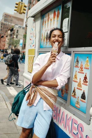 Vogue X UNIQLO Effortless Summer Dre ...