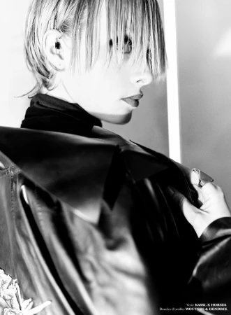 Behind