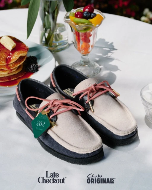 Late Checkout x Clarks