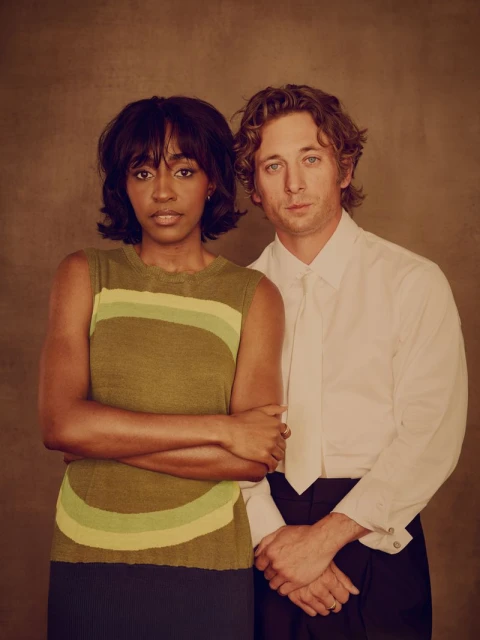 Jeremy Allen White and Ayo Edebiri r ...