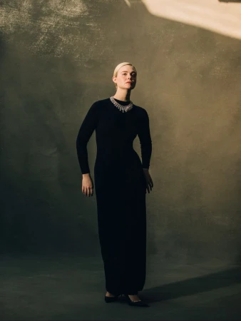 Elle Fanning at the 83rd Golden Glob ...
