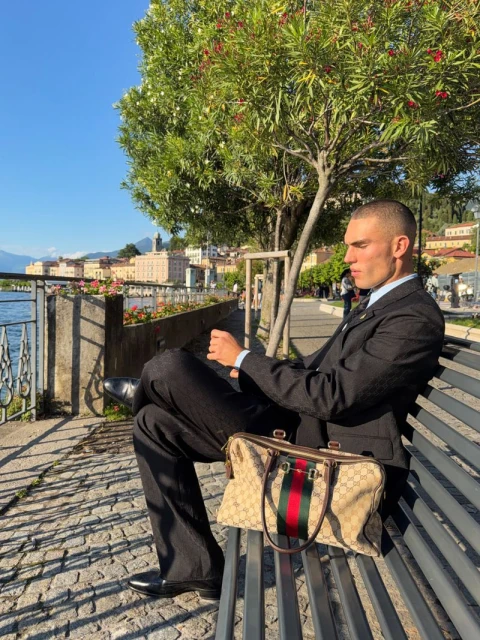 A Lake Como love story ❤️ dressed in ...