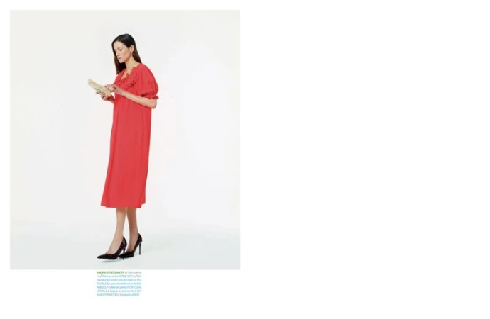 Comme une top model for Heatline Mag ...