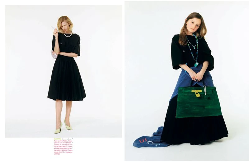 Comme une top model for Heatline Mag ...