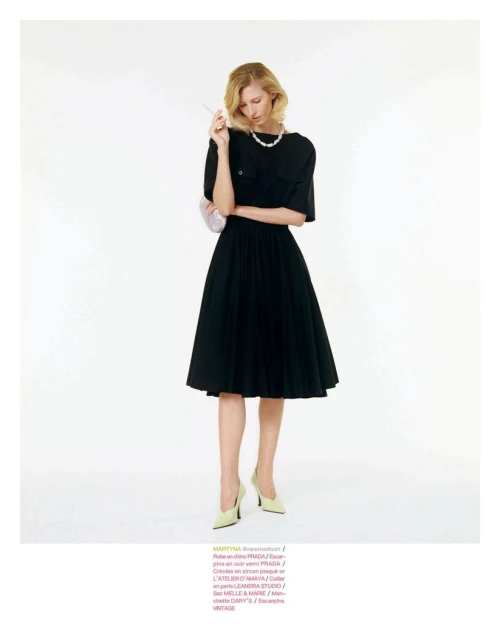Comme une top model for Heatline Mag ...