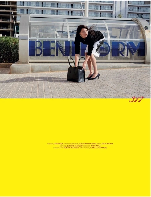 Busy In Benidorm for Heatline Magazine