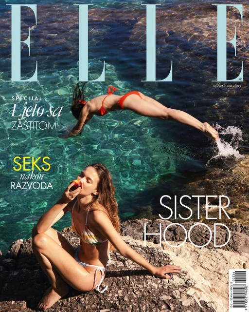 Elle Croatia July 2026 Cover