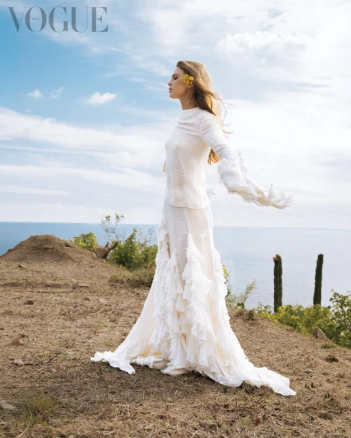En la Portada de Vogue