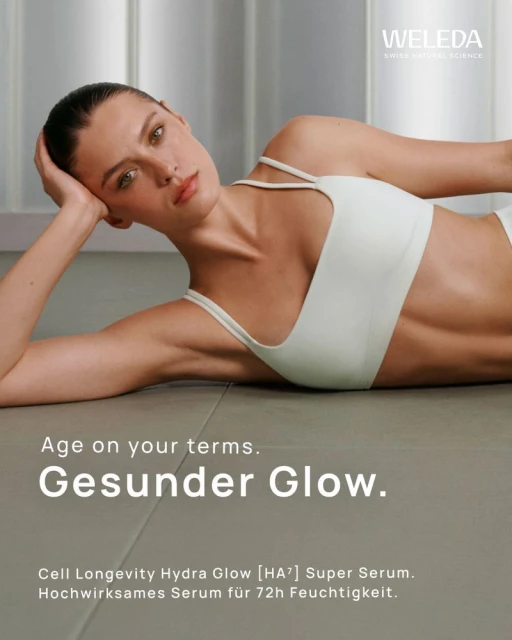 WELEDA Hydra Glow S/S 26 Campaign