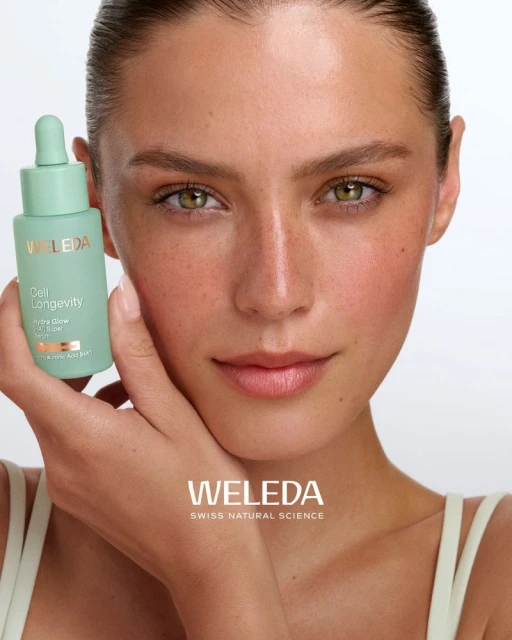 WELEDA Hydra Glow S/S 26 Campaign