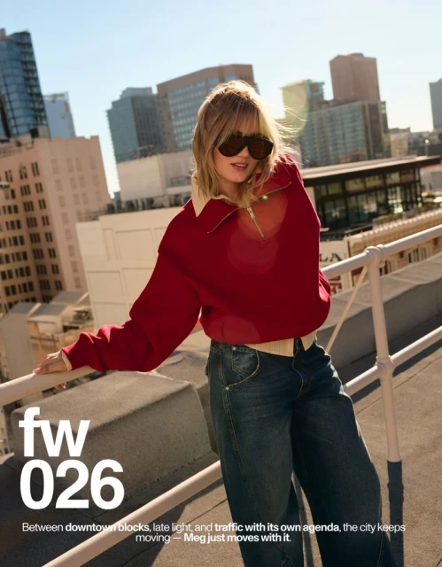 MEG DONNELLY X BERSHKA
