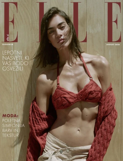 Elle Slovenia August 2026 Cover