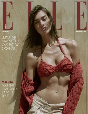 Elle Slovenia August 2026 Cover