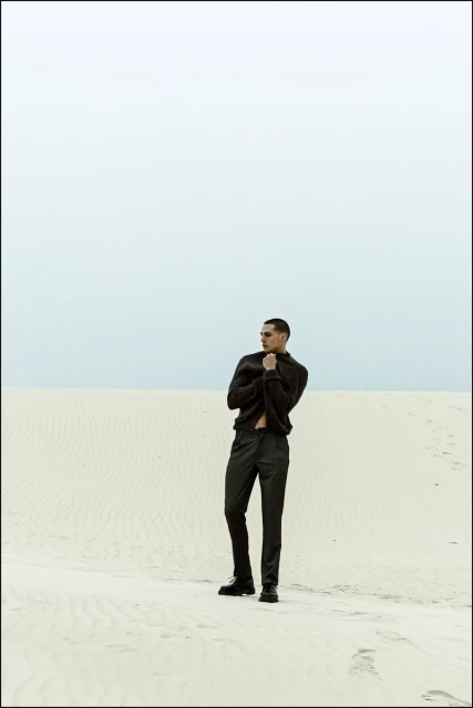 Misty dunes