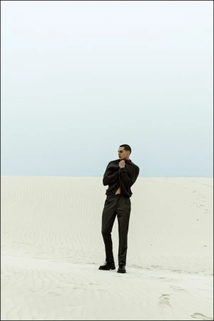 Misty dunes