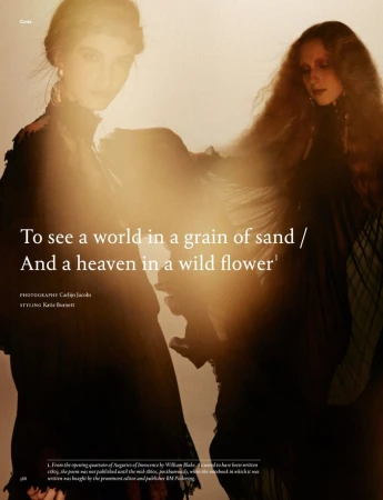 To see a world in a grain of sand / ...