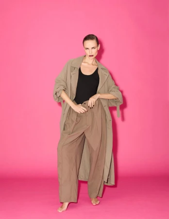 Natasha Poly in Armani for Pop 55 Fa ...