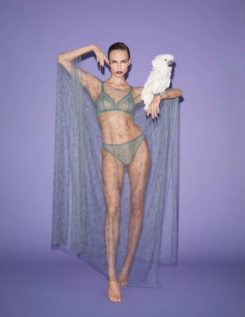 Natasha Poly in Armani for Pop 55 Fa ...