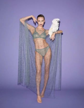 Natasha Poly in Armani for Pop 55 Fa ...
