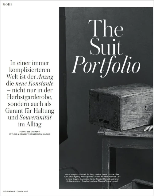 The Suit Portfolio Model: Angelika M ...