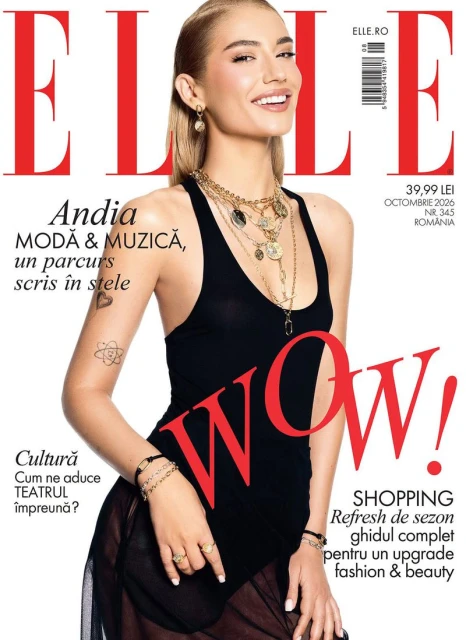 Andia x Pandora on the cover of ELLE ...