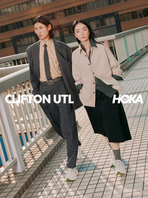 HOKA CLIFTON UTL A/W 26 Campaign