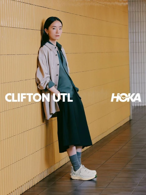 HOKA CLIFTON UTL A/W 26 Campaign
