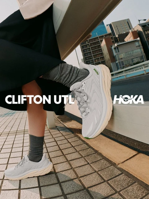 HOKA CLIFTON UTL A/W 26 Campaign