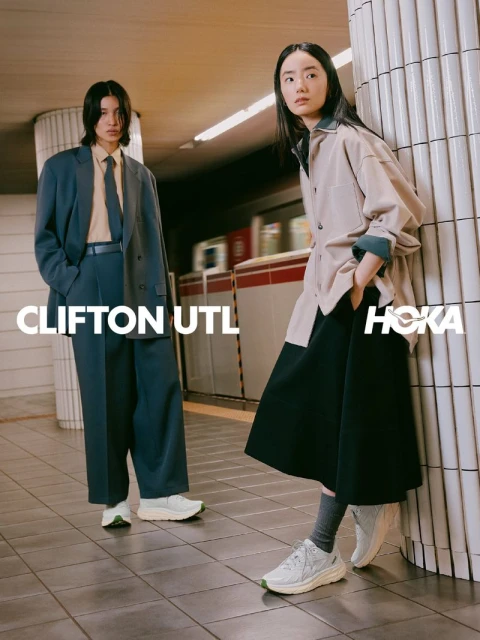 HOKA CLIFTON UTL A/W 26 Campaign