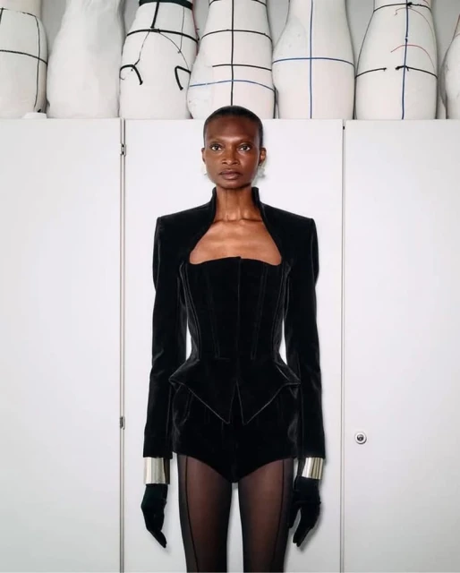 Mugler Fall 2025 from the Paris Atelier