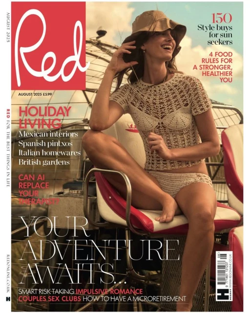 Red Magazine August 2025 Cover