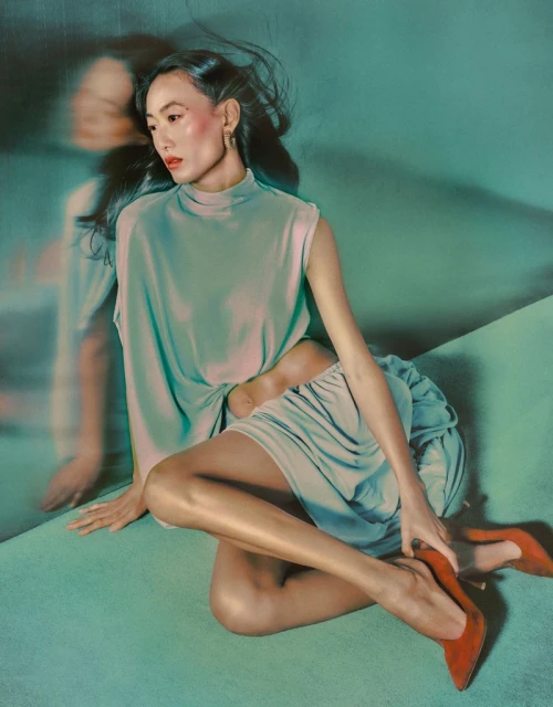 Vogue China 20th Anniversary Cover shoot