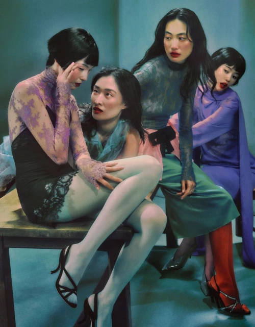 Vogue China 20th Anniversary Cover shoot