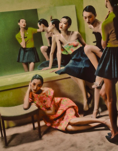 Vogue China 20th Anniversary Cover shoot