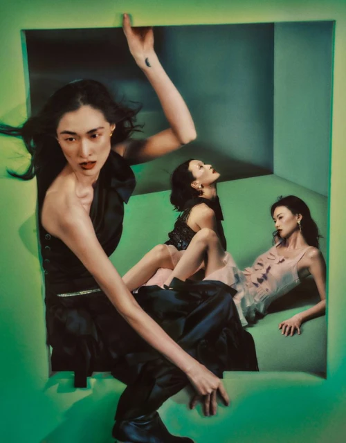 Vogue China 20th Anniversary Cover shoot